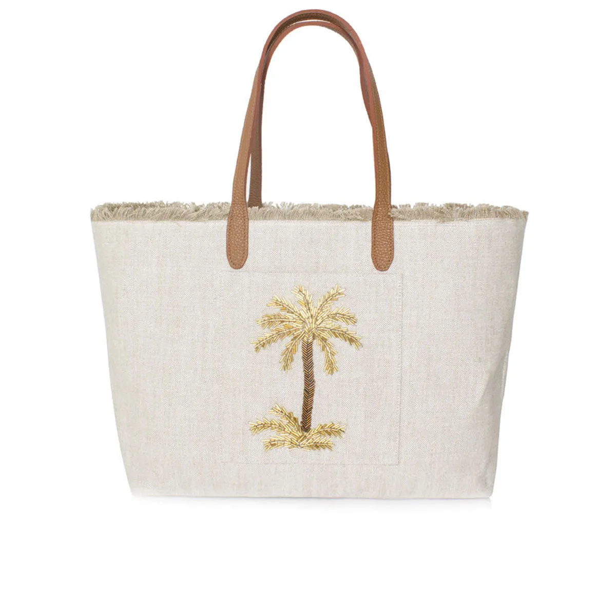GOLD PALM TRAVEL BAG