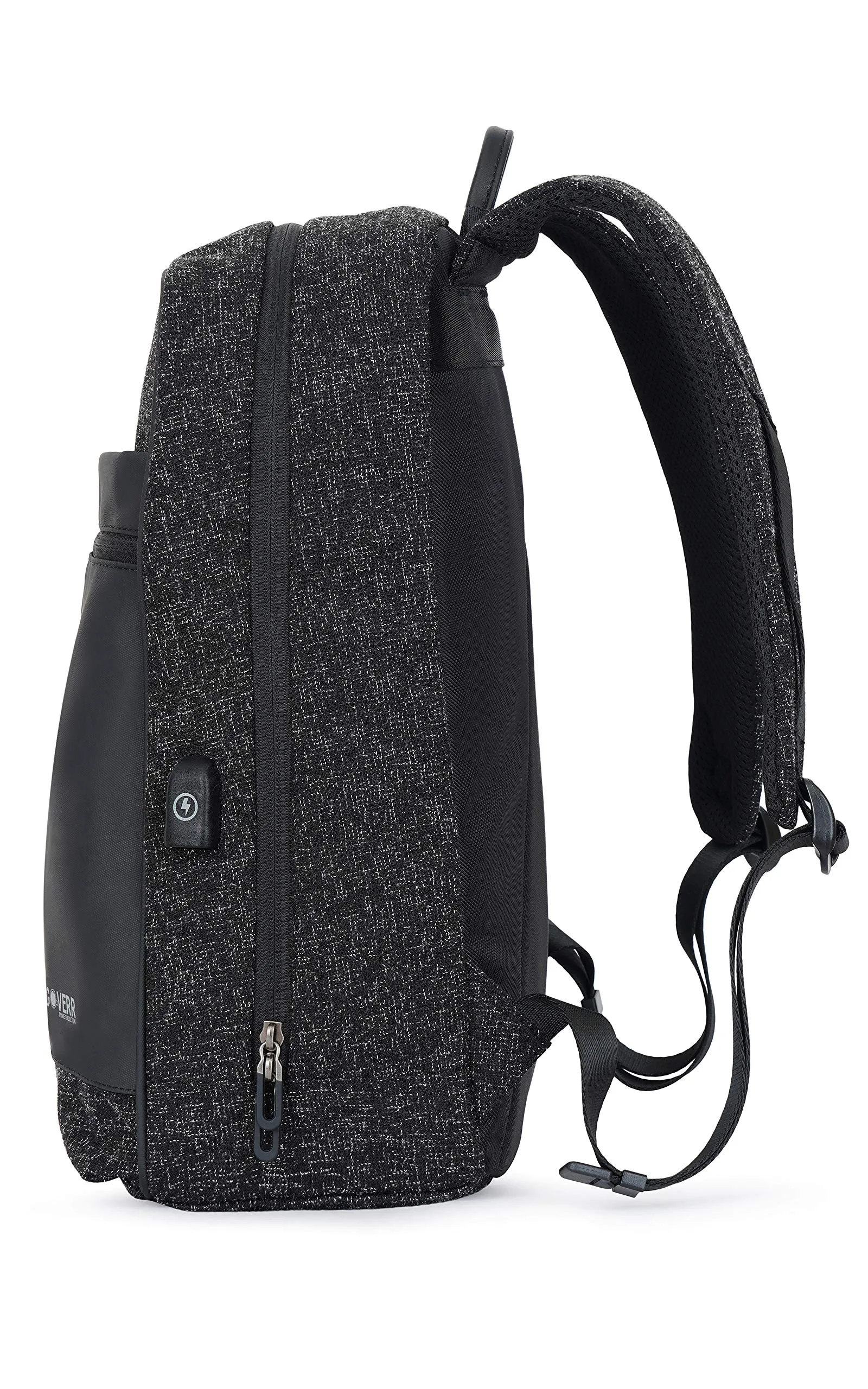 Hangoverr Laptop Backpacks with USB Port and Anti Theft Pocket (Black)