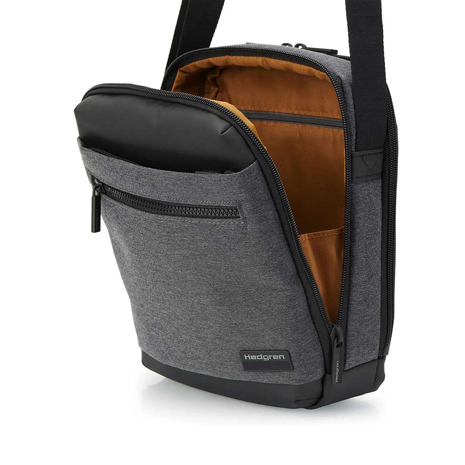 Hedgren Inc   RFID 10In Crossover Stylish Grey