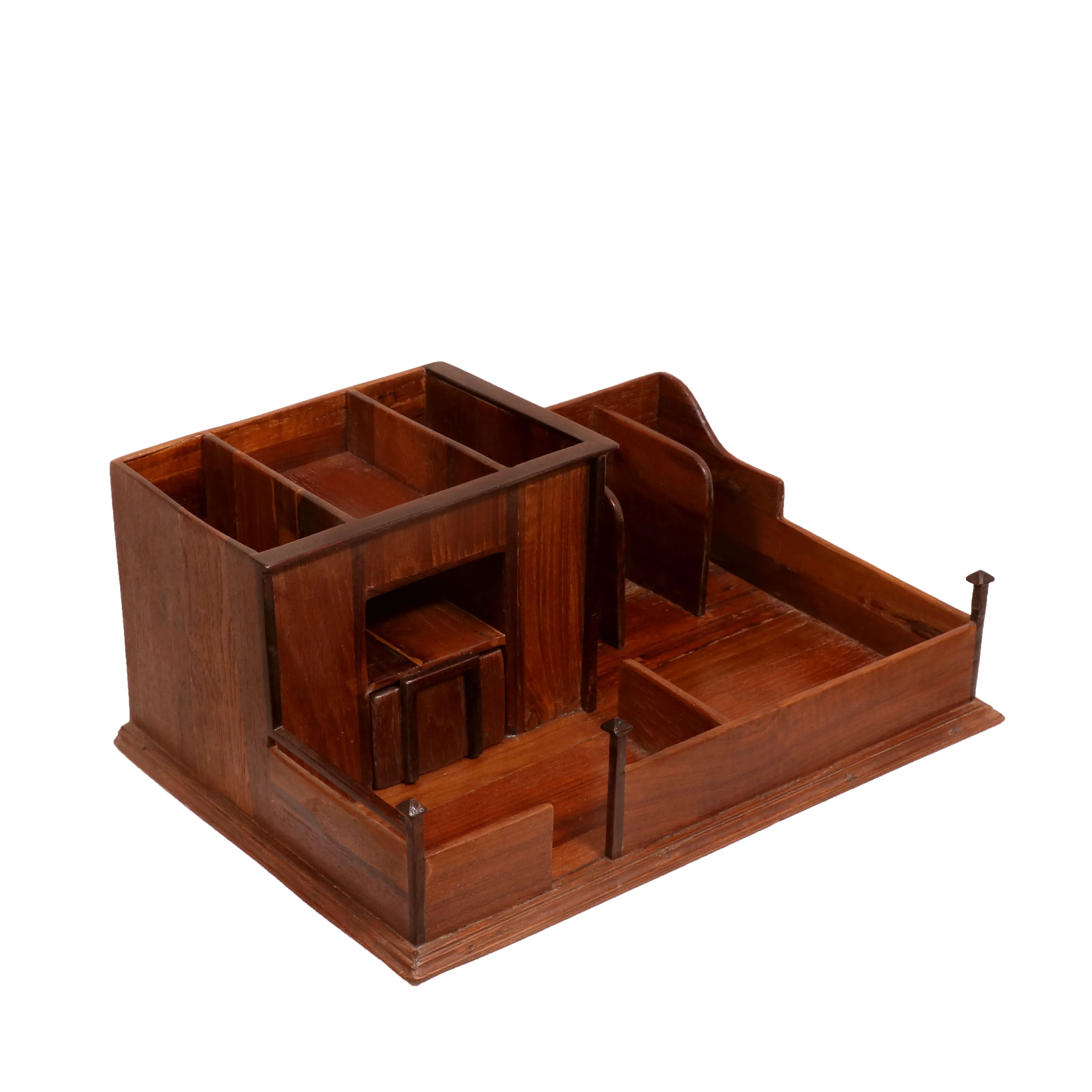 Heritage Handmade Wooden Home Desk-organiser