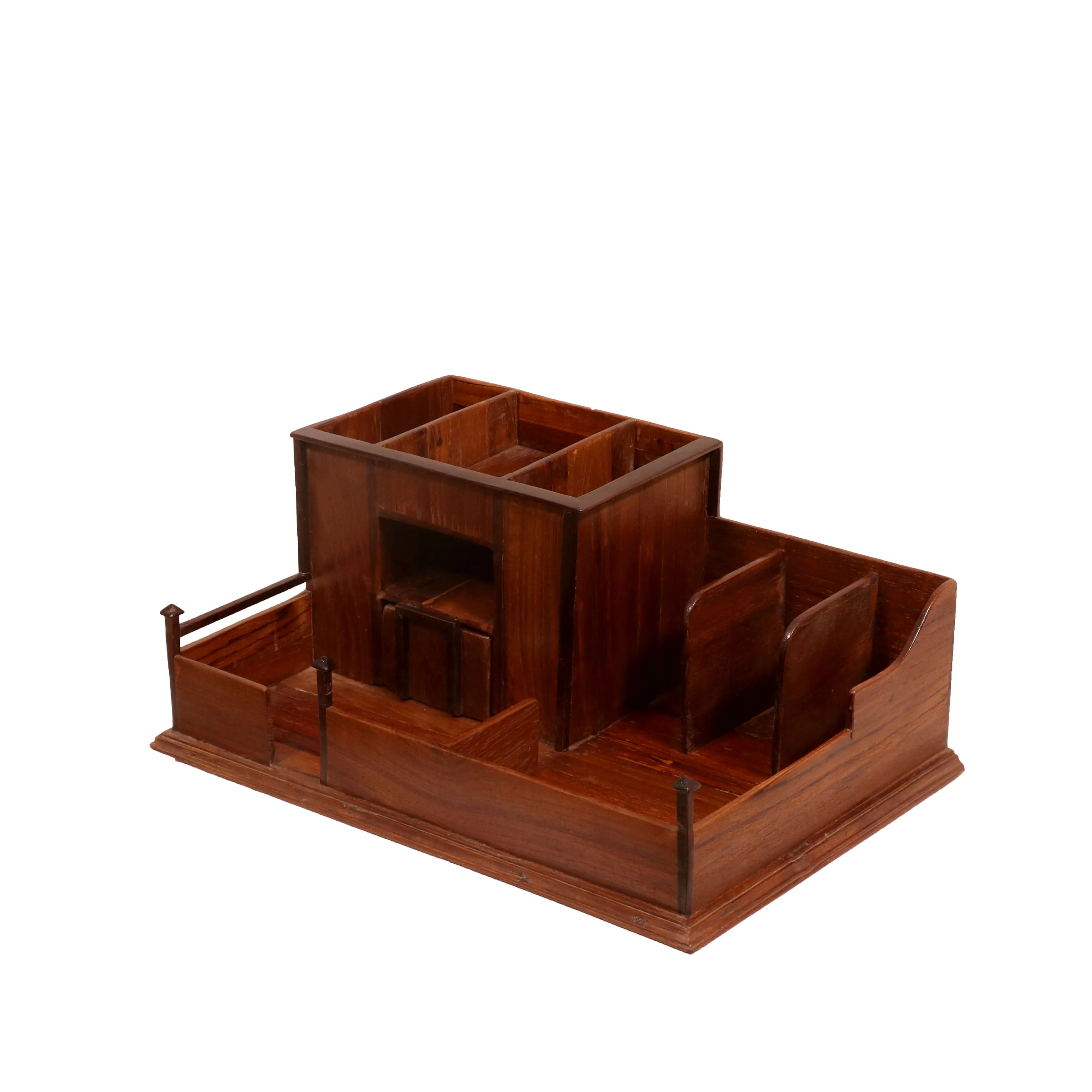 Heritage Handmade Wooden Home Desk-organiser