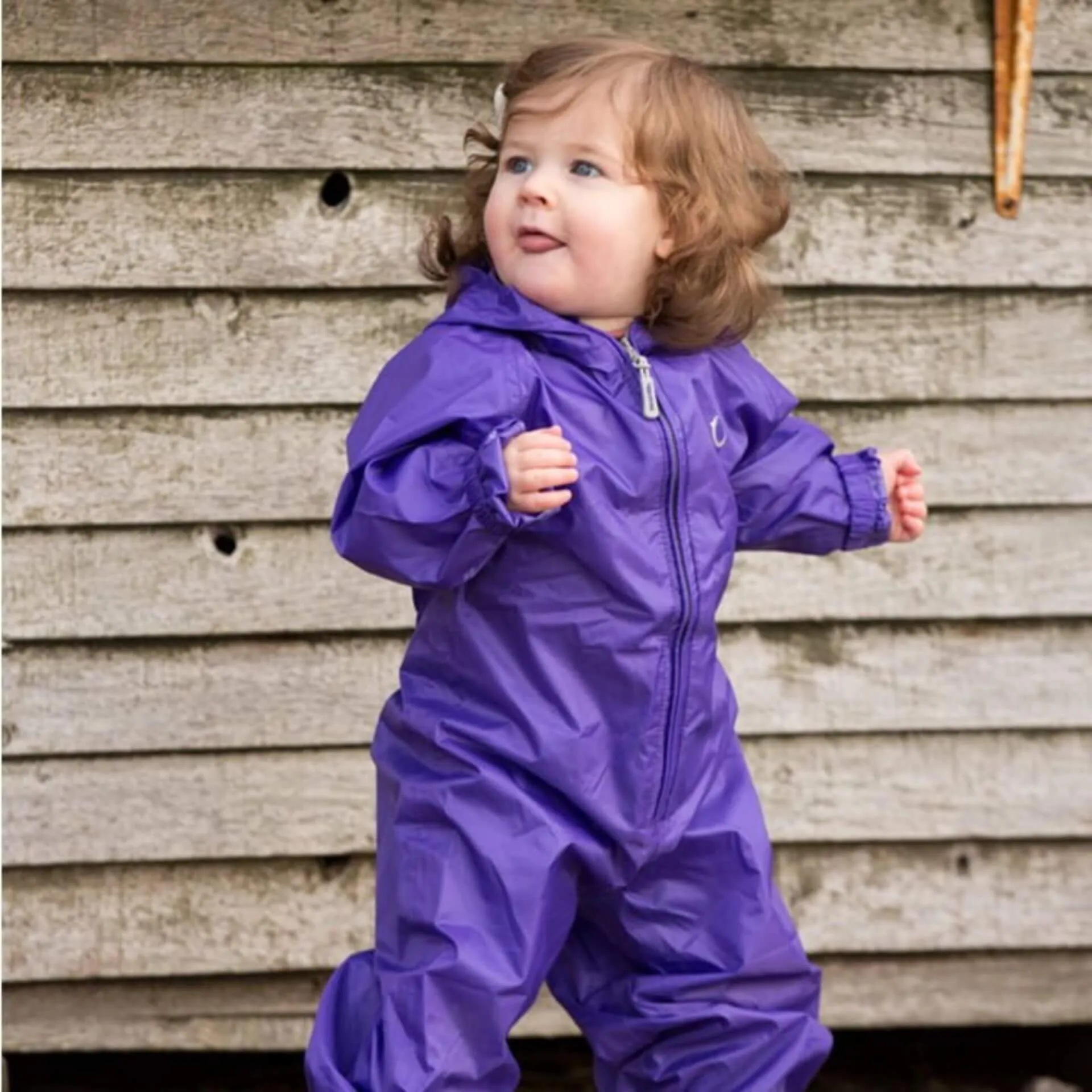 Hippychick Toddler Waterproof Packasuit (Ultra Violet)