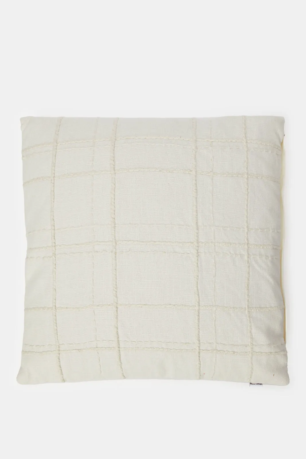 Ivory Textured Cushion