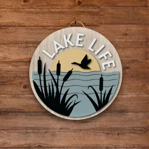 Lake Life Bird Wall Art