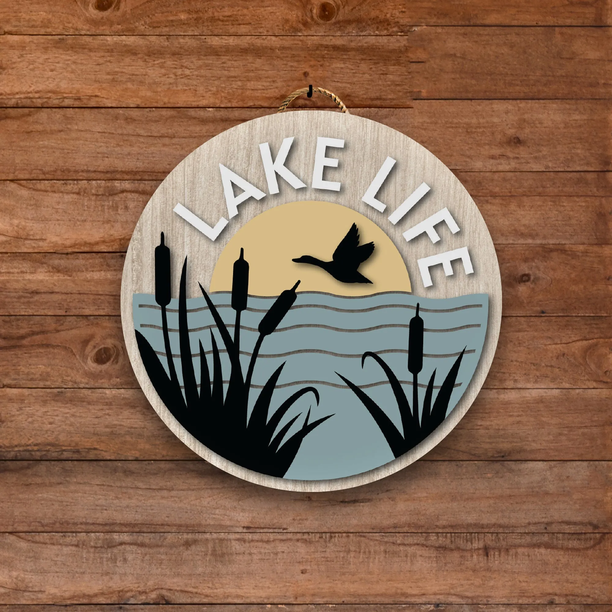 Lake Life Bird Wall Art