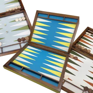 Leather Backgammon Set