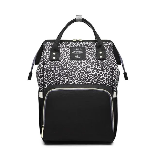 Leopard Nappy Bag