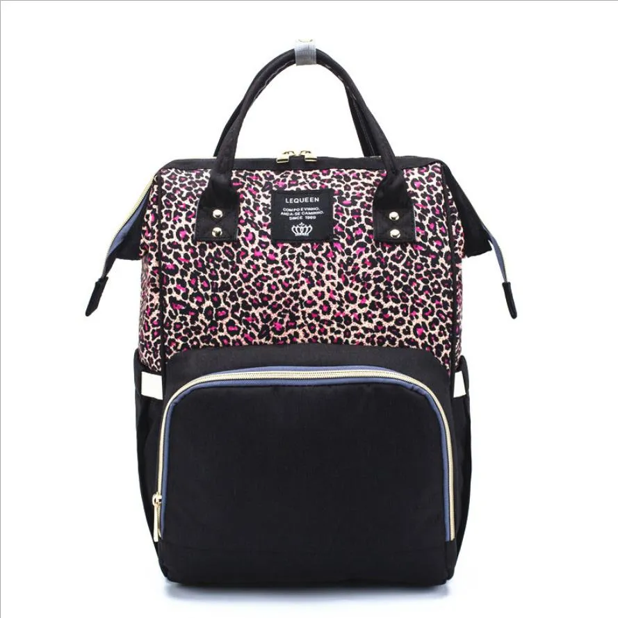 Leopard Nappy Bag