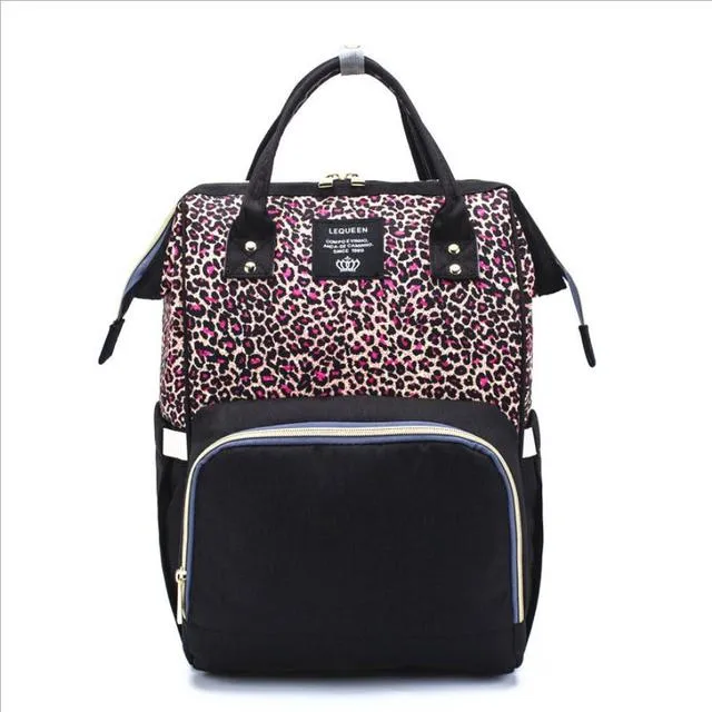 Leopard Nappy Bag