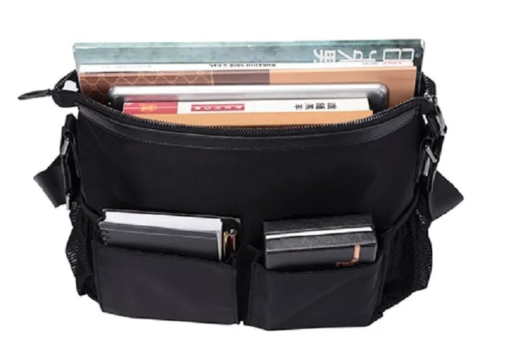 Men's Cotton Waterproof Shoulder Bag