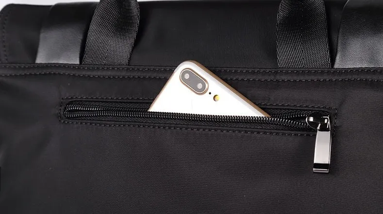 Men's Cotton Waterproof Shoulder Bag