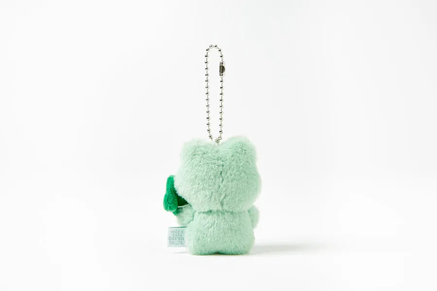 MINI KEYRING CLOVER LUCKY FROG