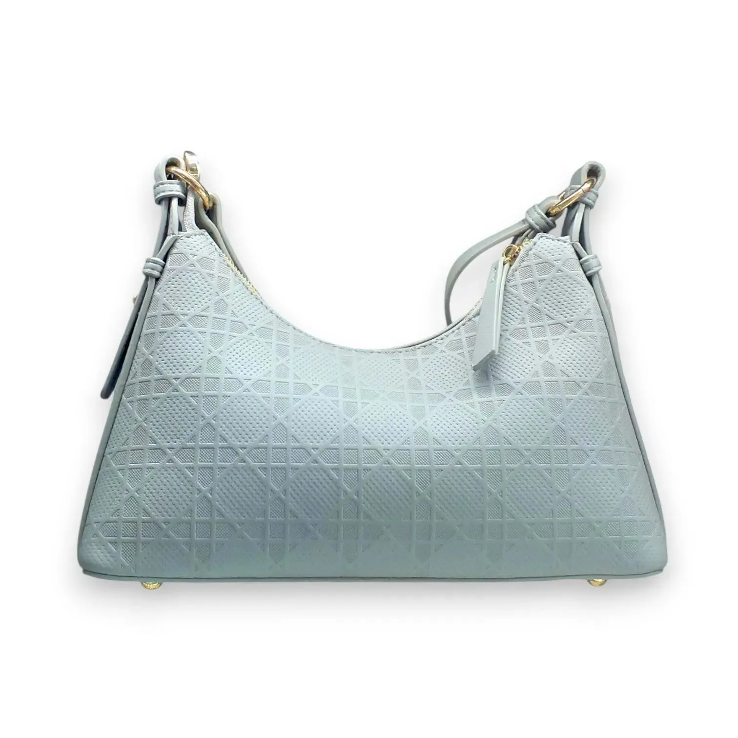 Modern geometric Shoulder Bag with Double Handles