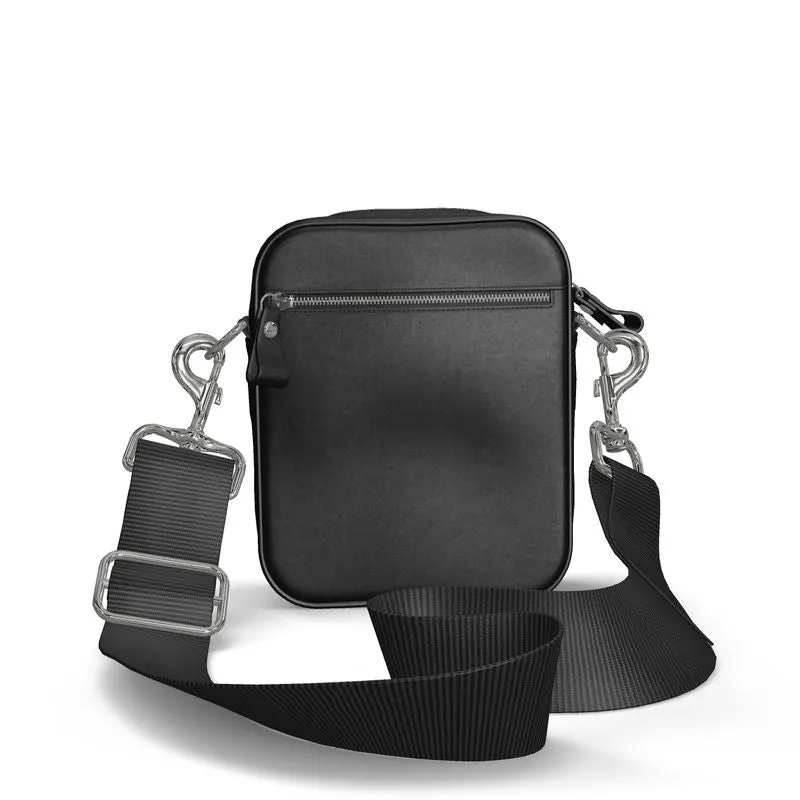 Monochromatic Fish Small Messenger Bag