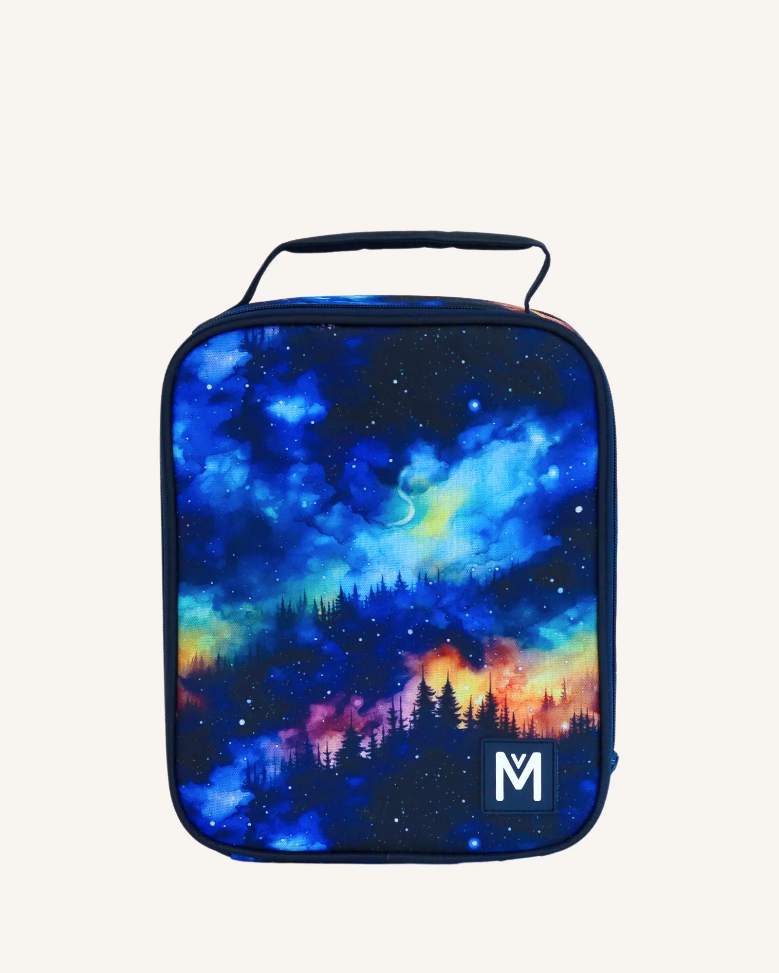 MontiiCo Large Lunch Bag and Bottle Set - Galaxy