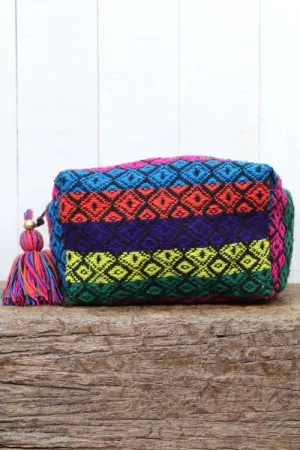 Multi Patterned Makeup Bag