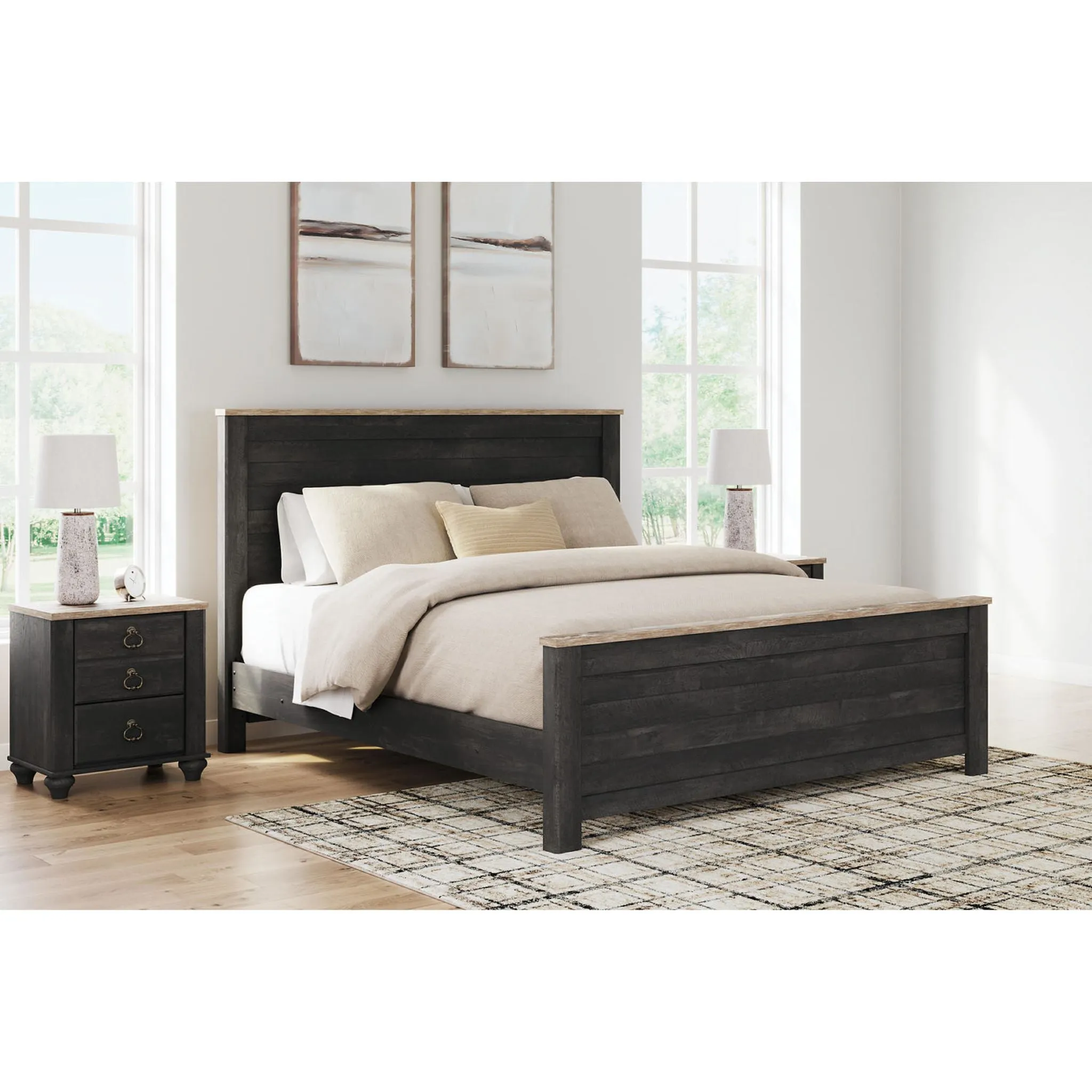 Nanforth Panel Bed