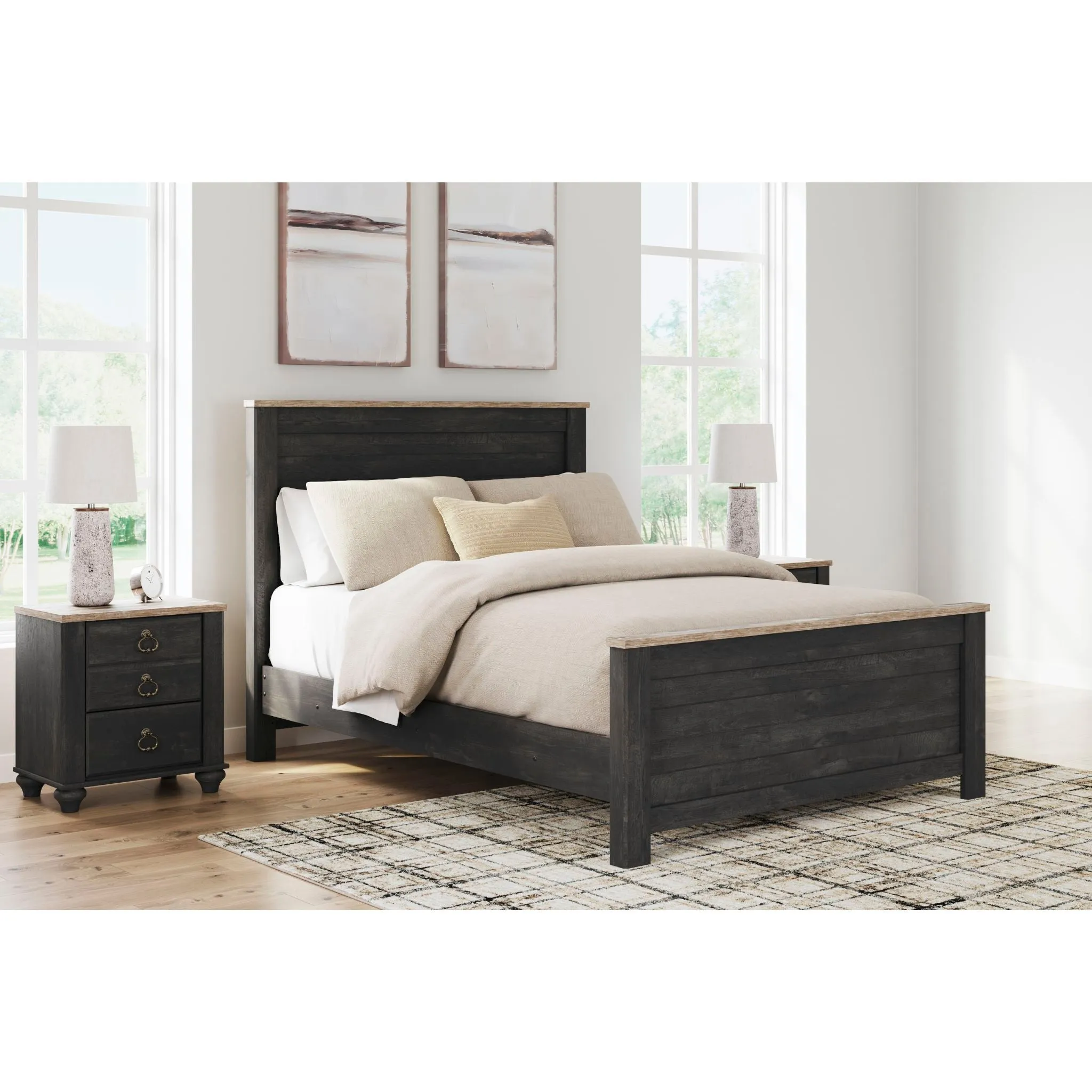 Nanforth Panel Bed
