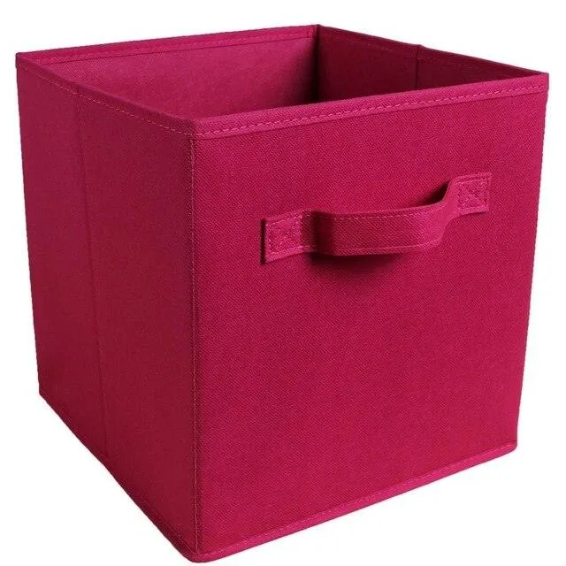 New Cube Folding Non - Woven Fabric Storage organizer for any space
