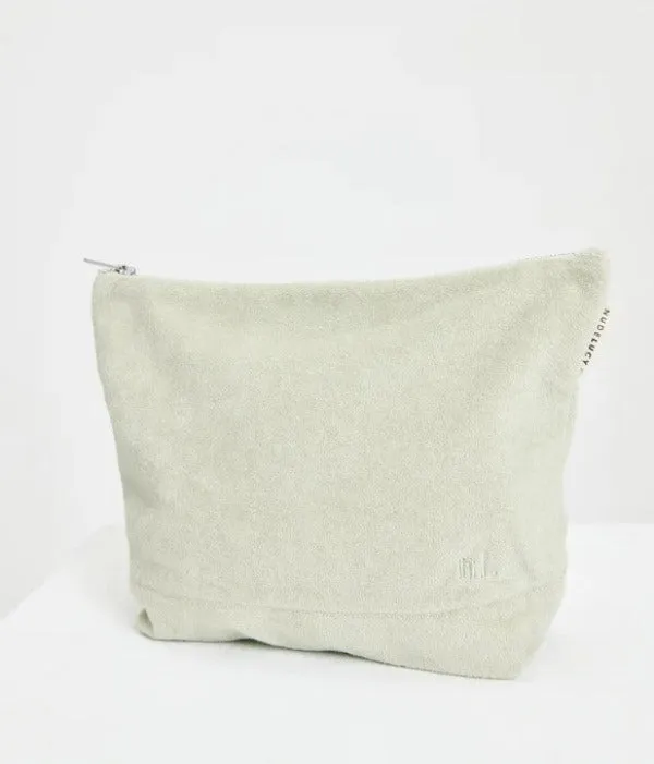 Nude Terry Cosmetic Bag Eucalyptus