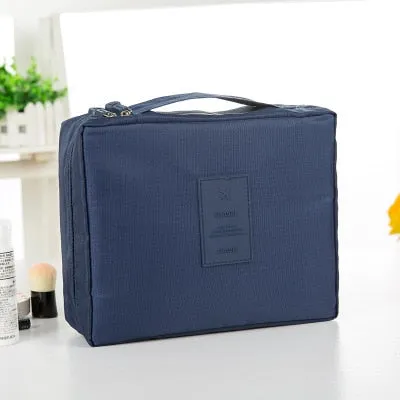 Nylon Travel Cosmetic Bag Fahion Packing Cubes Travel Cosmetic Bag Neceser Home Travel Storage bag Makeup Bag Organizer Wash Bag