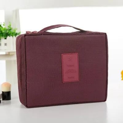 Nylon Travel Cosmetic Bag Fahion Packing Cubes Travel Cosmetic Bag Neceser Home Travel Storage bag Makeup Bag Organizer Wash Bag
