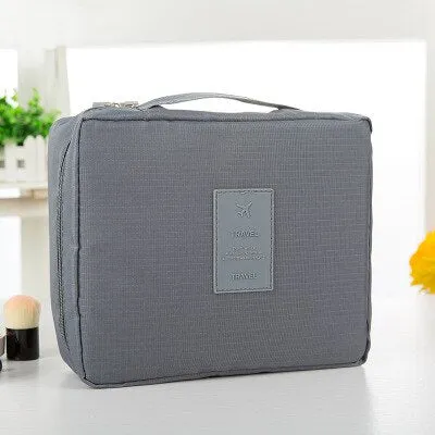 Nylon Travel Cosmetic Bag Fahion Packing Cubes Travel Cosmetic Bag Neceser Home Travel Storage bag Makeup Bag Organizer Wash Bag