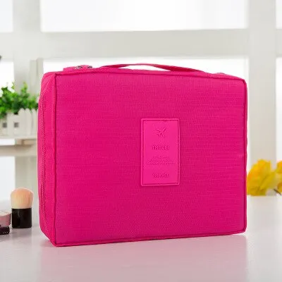 Nylon Travel Cosmetic Bag Fahion Packing Cubes Travel Cosmetic Bag Neceser Home Travel Storage bag Makeup Bag Organizer Wash Bag