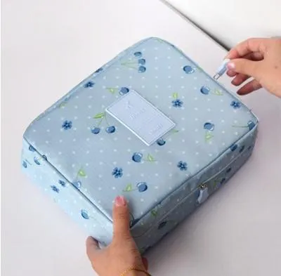 Nylon Travel Cosmetic Bag Fahion Packing Cubes Travel Cosmetic Bag Neceser Home Travel Storage bag Makeup Bag Organizer Wash Bag