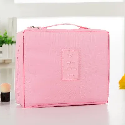 Nylon Travel Cosmetic Bag Fahion Packing Cubes Travel Cosmetic Bag Neceser Home Travel Storage bag Makeup Bag Organizer Wash Bag