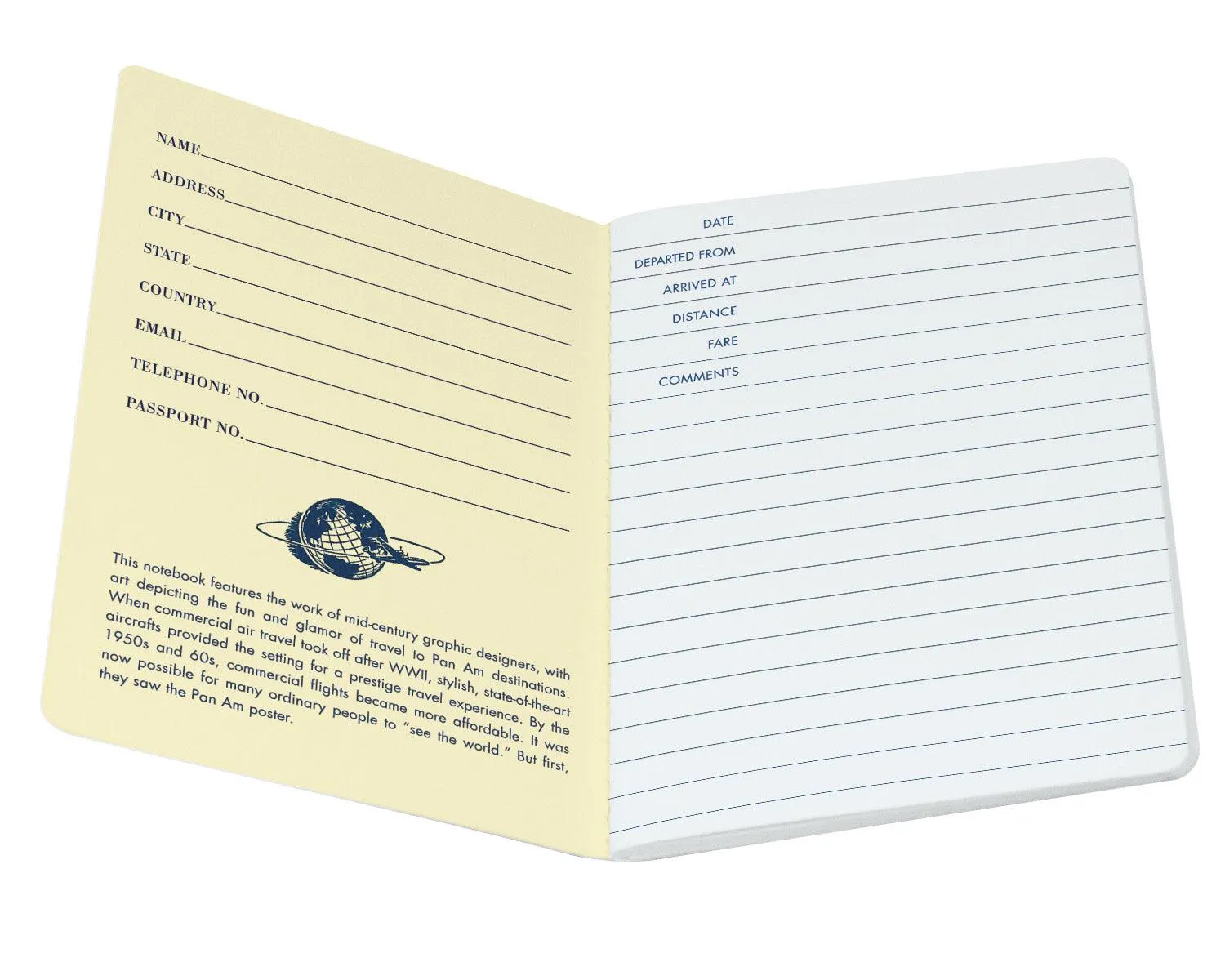 Pan Am Hong Kong Notebook