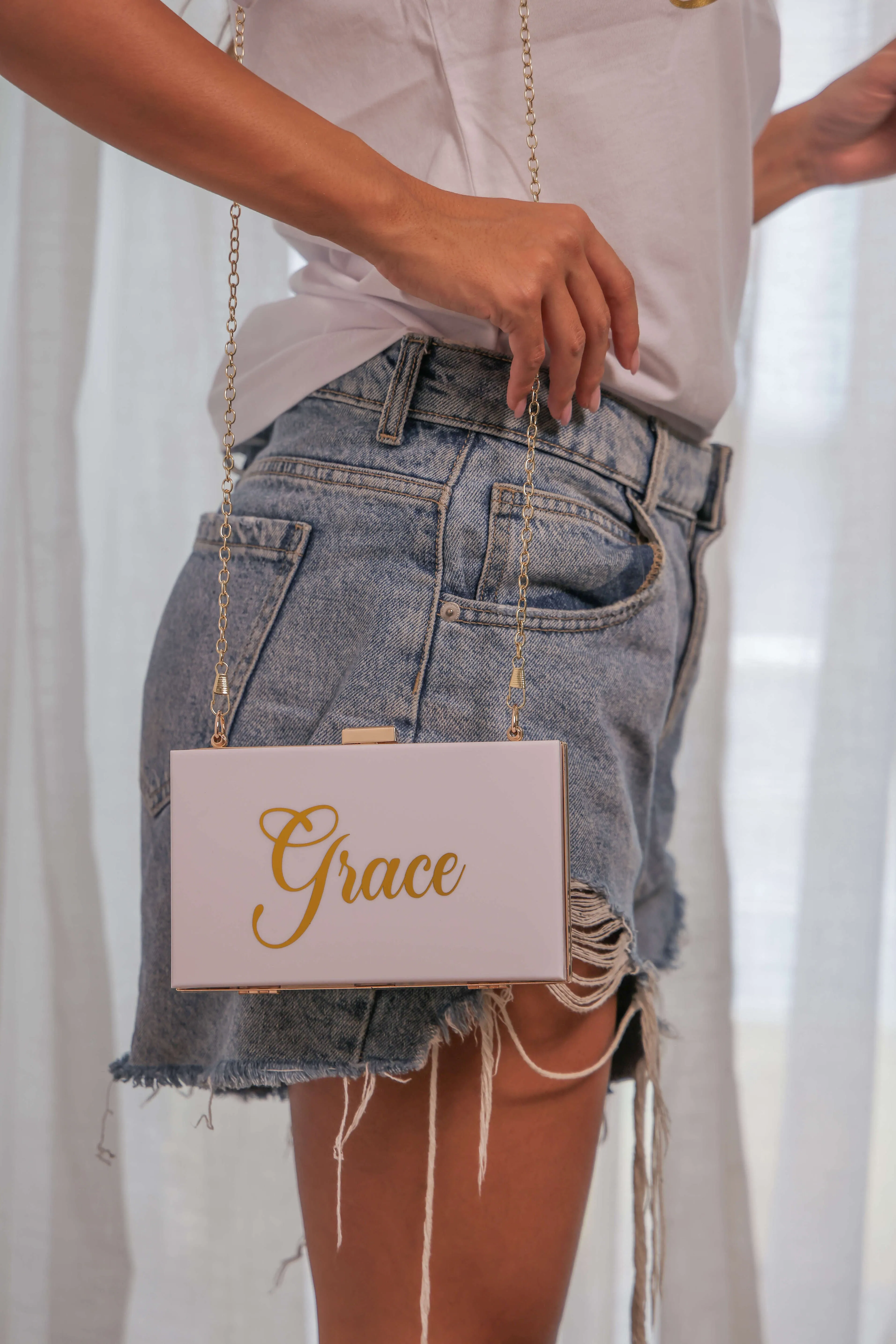 Personalised Bridal Clutches