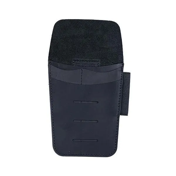 PJ14 Leather Tool Pouch on belt, 4 Pockets Multitool Holster