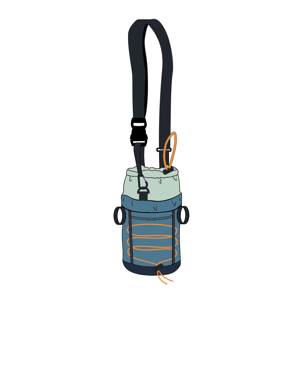 Refresh Hybrid Bottle Bag - Rich Navy/Surf Spray/Moonlight Blue