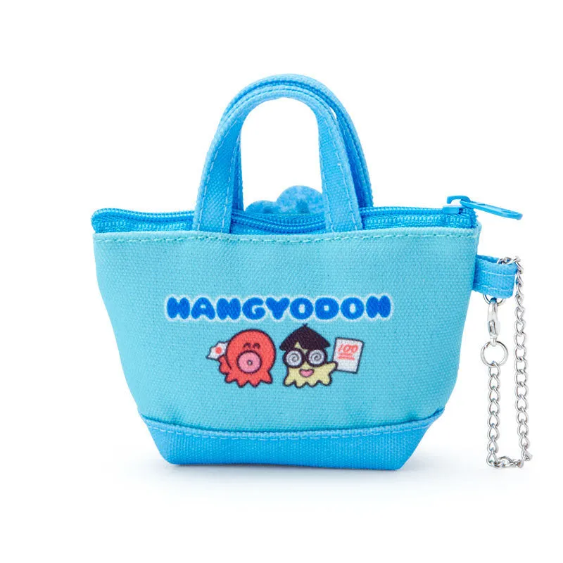 Sanrio Hangyodon Mini Tote Pouch Keychain