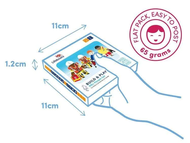 Sea Rescue RNLI Eco Friendly Character Playset