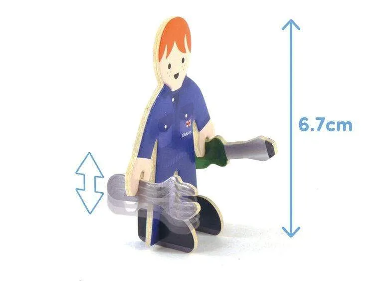Sea Rescue RNLI Eco Friendly Character Playset