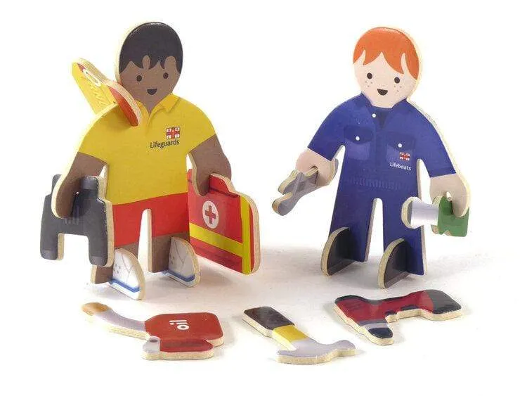 Sea Rescue RNLI Eco Friendly Character Playset