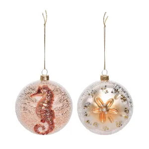 Seahorse Ball Ornament