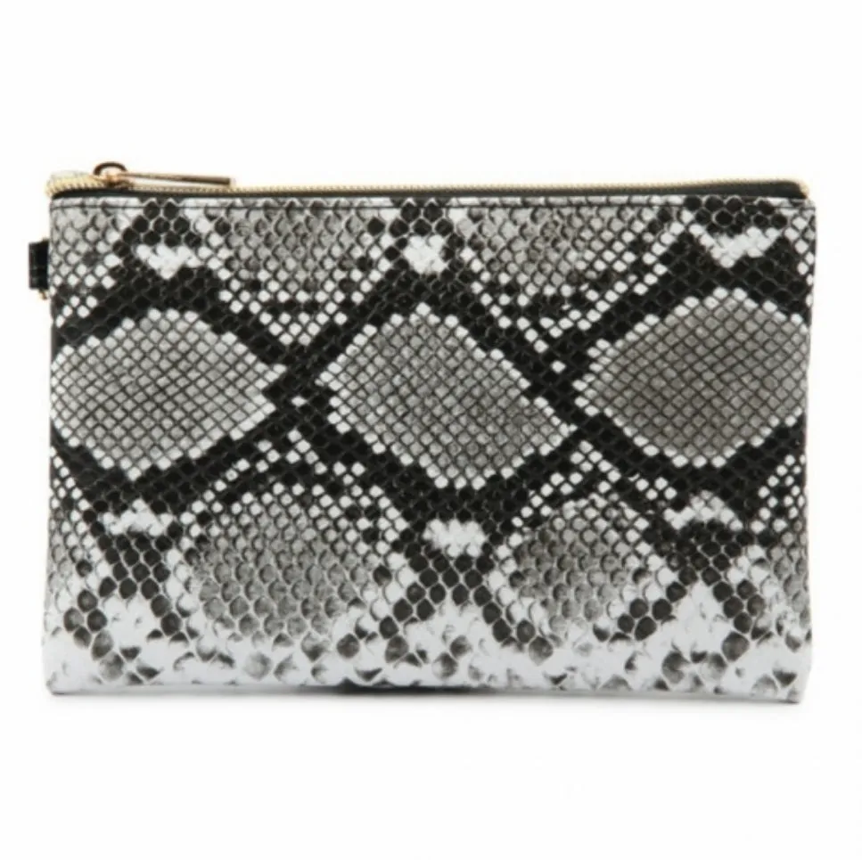 Set: Cosmetic Bag and Wristlet