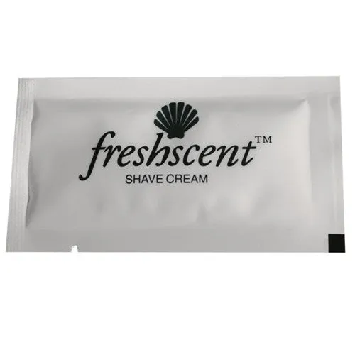 Shaving Cream Packets 0.25 oz, 100/Box