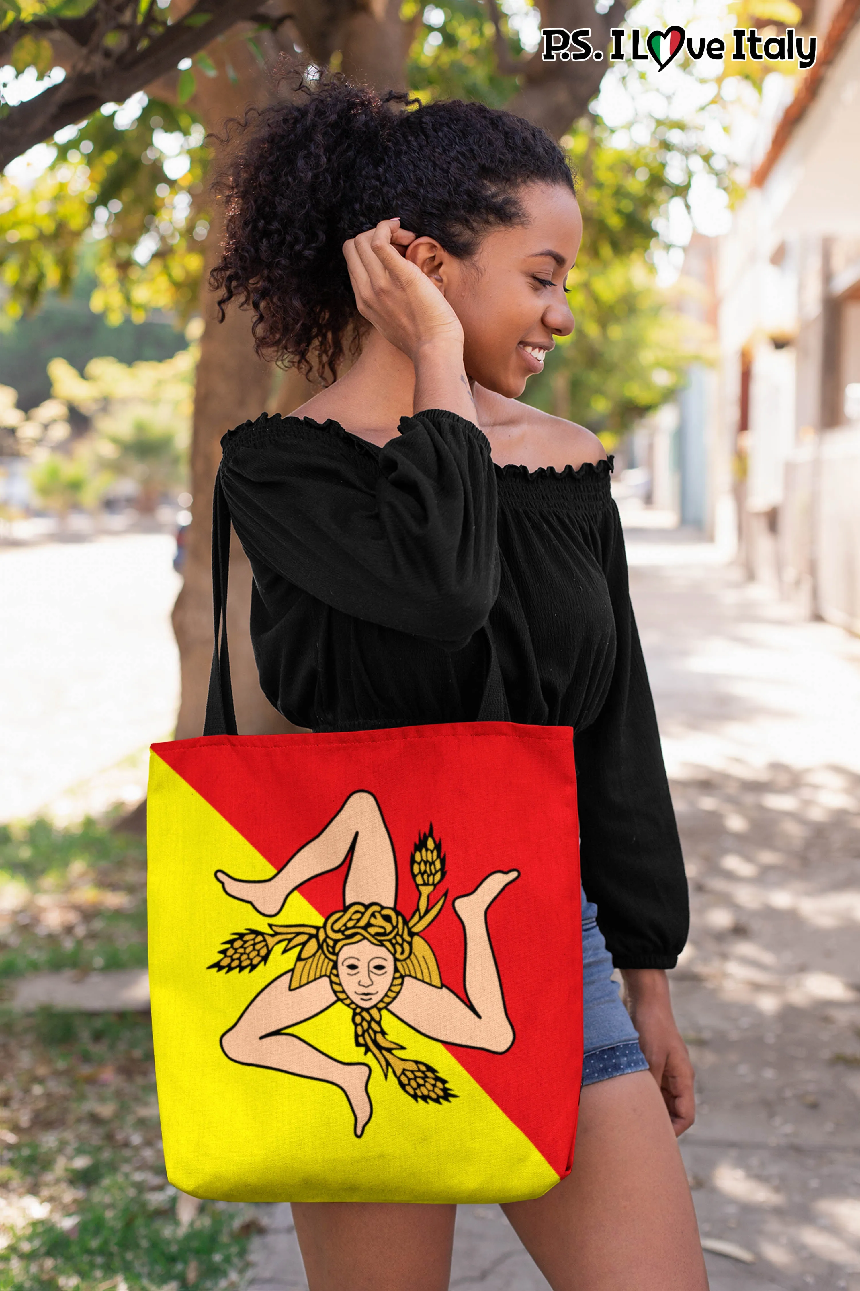 Sicilian Flag Tote Bag