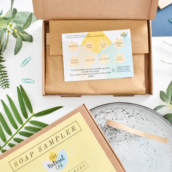 Soap sampler gift set
