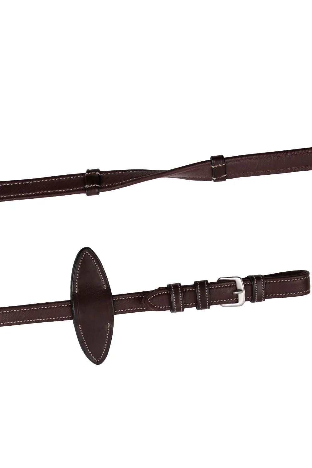 Soft Leather Reins Organic Tanned - Brown