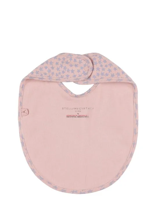 Stella McCartney Kids   Set of 2 printed cotton bibs 