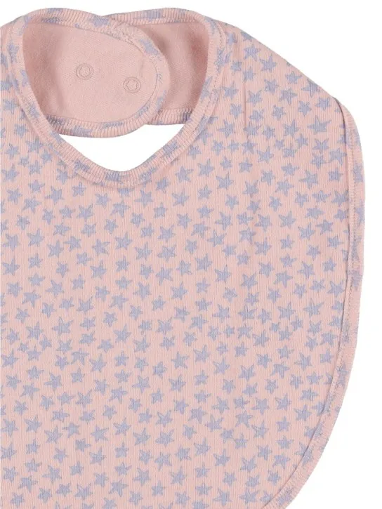 Stella McCartney Kids   Set of 2 printed cotton bibs 