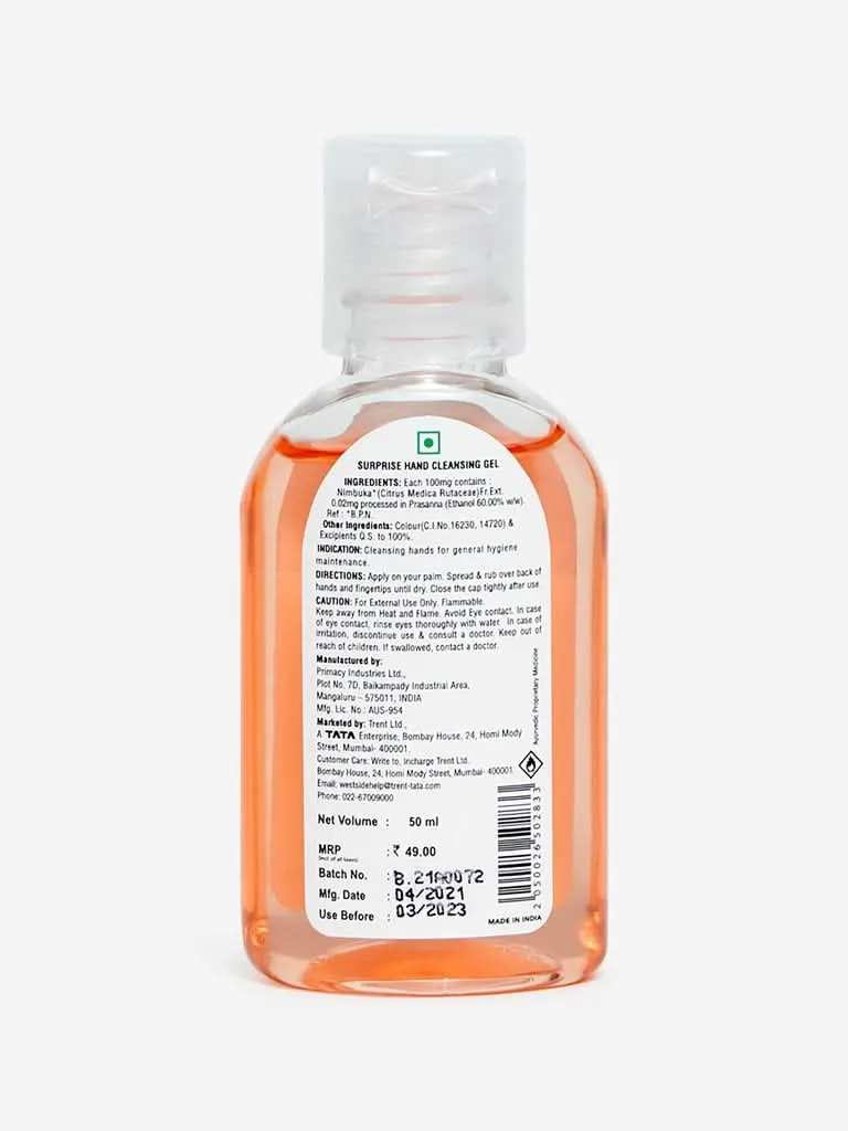 Studiowest Hand Cleansing Gel, Surprise, 50ml