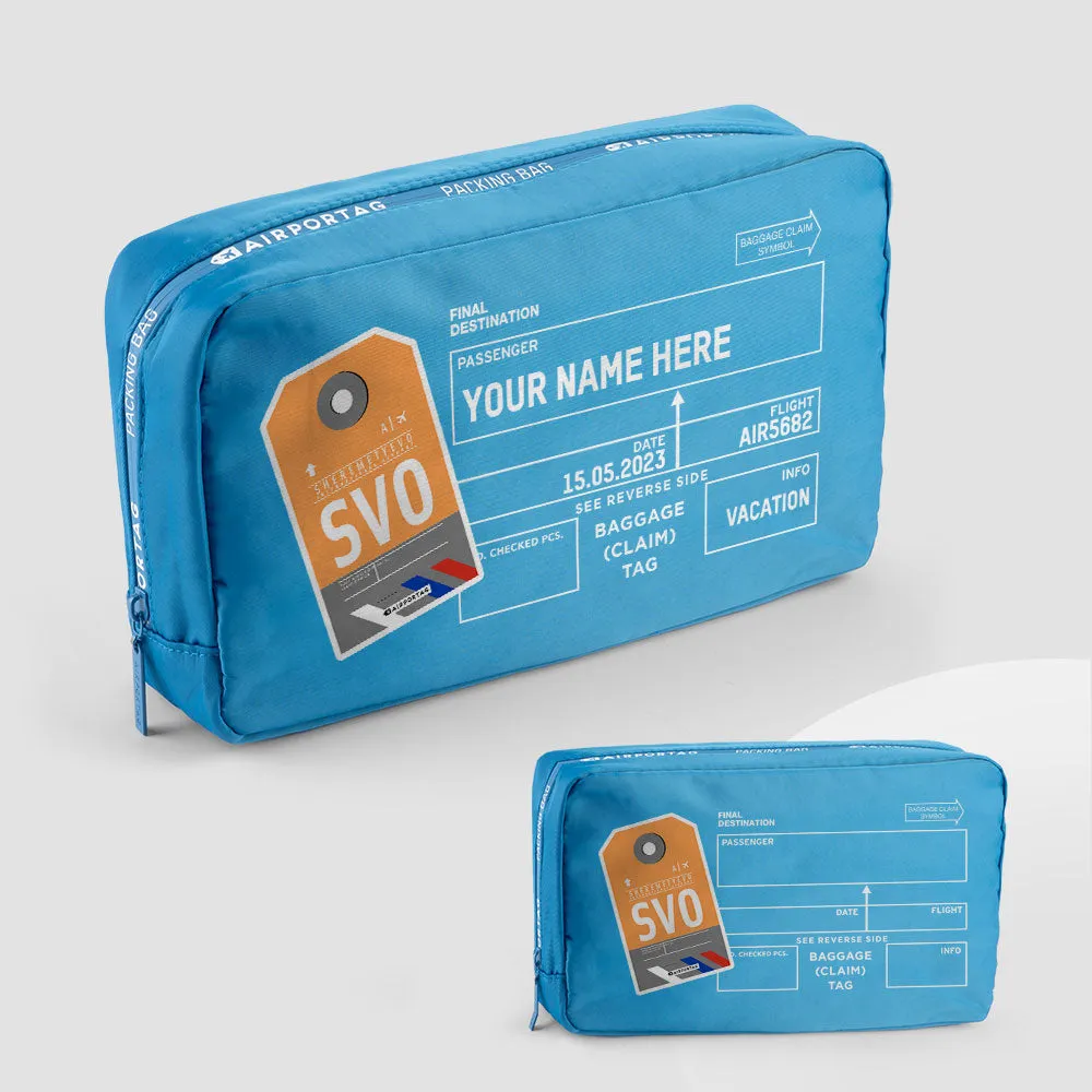 SVO- Packing Bag