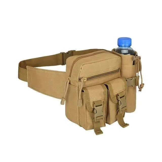 Tactical Hiking Water Bottle Phone Pouch