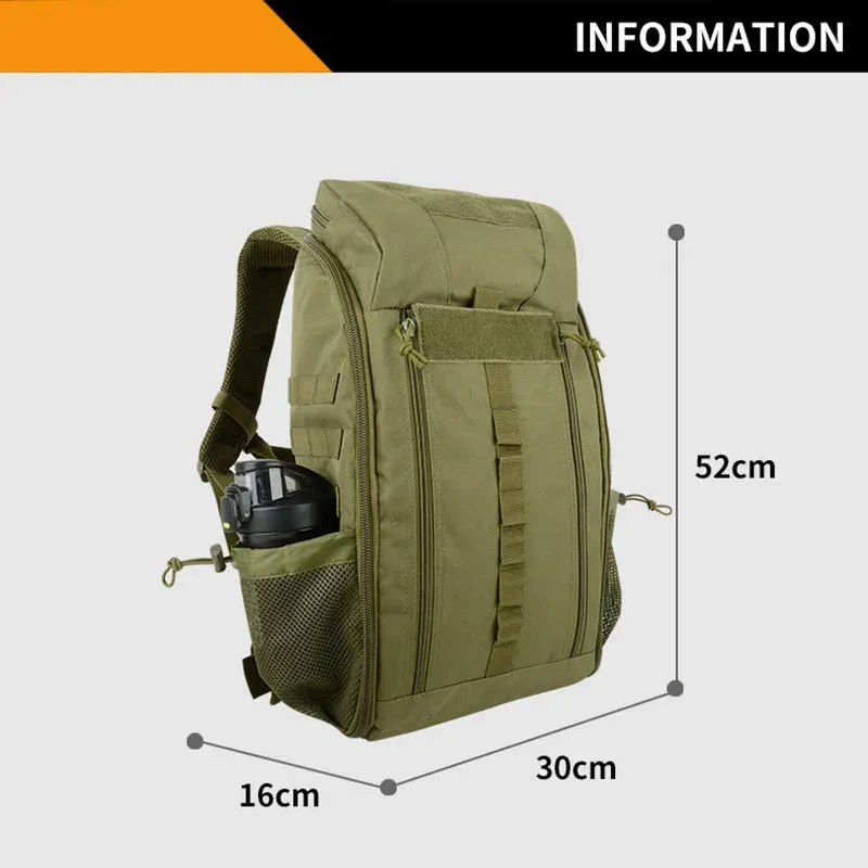Tactical Medical Backpack for Hiking, Cycling, Mountaineering, Multi-Functional Emergency Bag